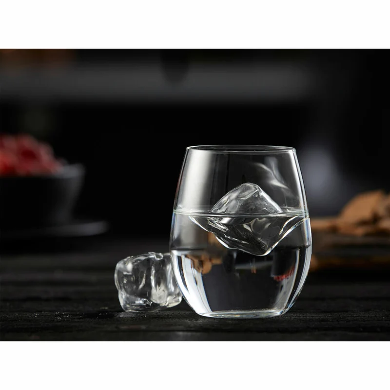 Lyngby Glas Wasserglas Juvel 6er Set, Trinkbecher, Glas, Klar, 390 ml, 916257