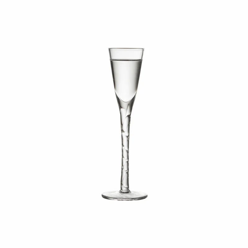 Lyngby Glas Schnapsglas Paris 6er Set, Stielgläser, Glas, Klar, 25 ml, 27590