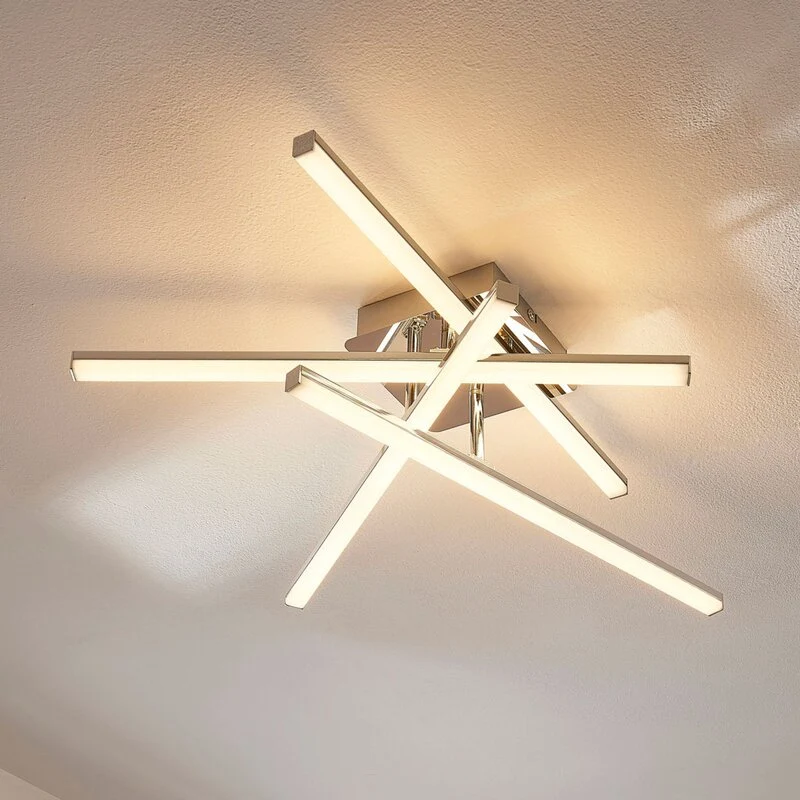 B-Ware Lindby Led Deckenlampe Deckenlampe Lampe Leuchte Korona Dimmbar Verstellbar Led