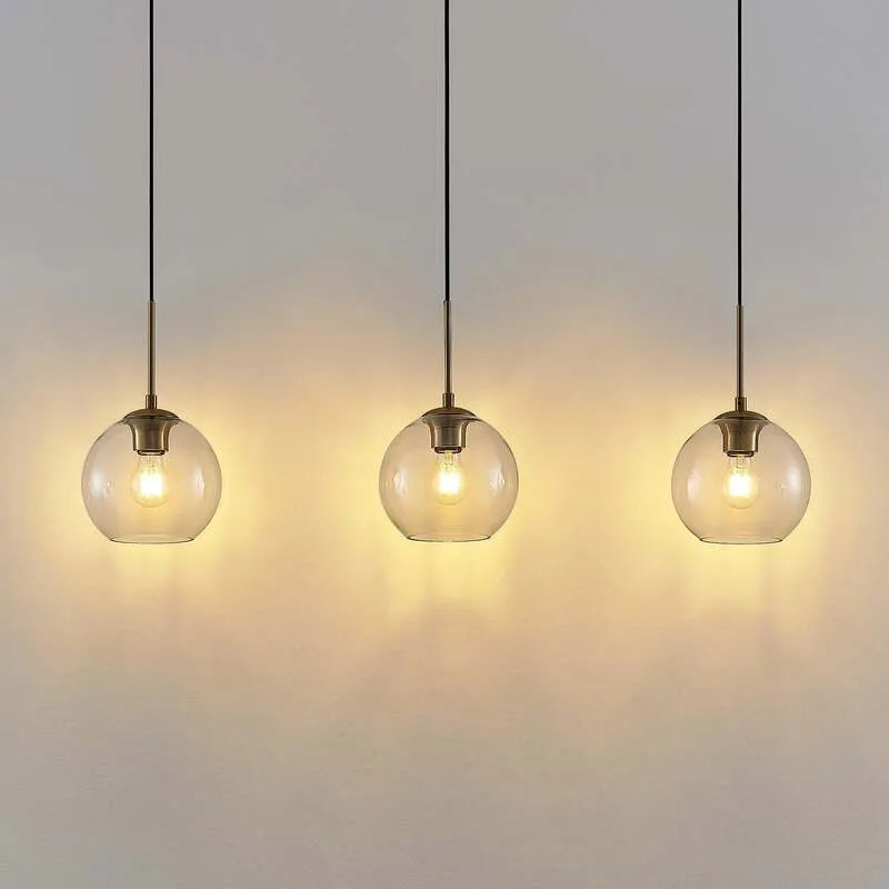 B-Ware Lindby Grady Pendelleuchte Mit Glasschirmen Pendelleuchte Deckenlampe Hängela289