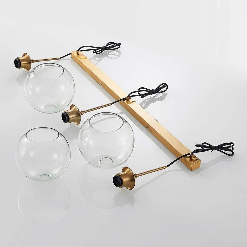 B-Ware Lindby Grady Pendelleuchte Mit Glasschirmen Pendelleuchte Deckenlampe Hängela289