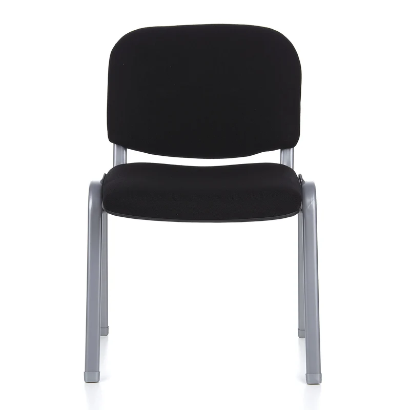 B-Ware hjh OFFICE Besucherstuhl Konferenzstuhl Stuhl XT 600 4er Pack silber 4 STÜCK