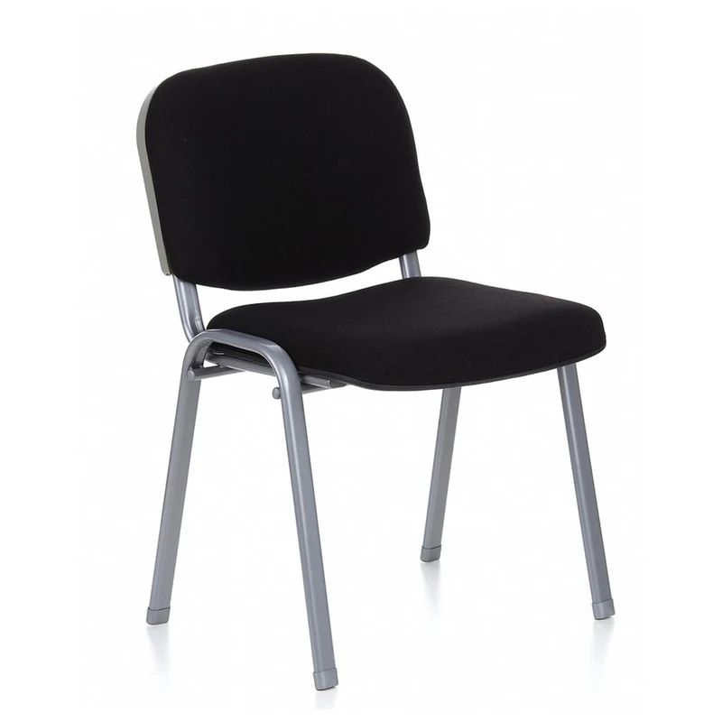B-Ware hjh OFFICE Besucherstuhl Konferenzstuhl Stuhl XT 600 4er Pack silber 4 STÜCK