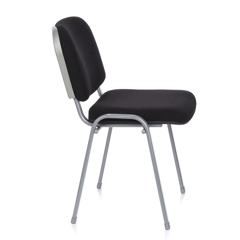 B-Ware hjh OFFICE Besucherstuhl Konferenzstuhl Stuhl XT 600 4er Pack silber 4 STÜCK