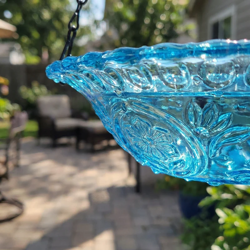 BirdbathFountain - Solarbetriebener Hängender Vogelbad-Schichtbrunnen