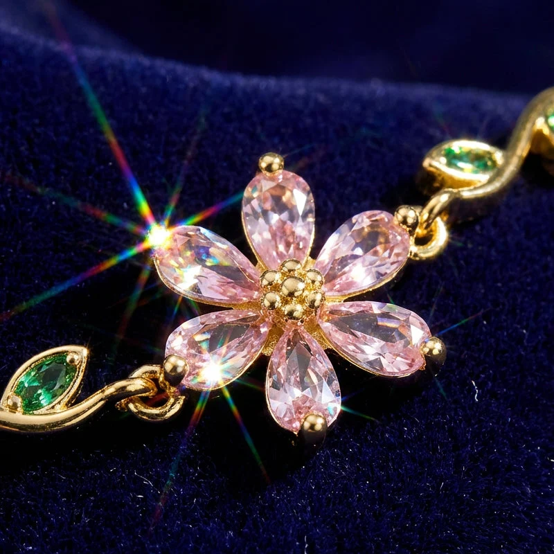 Jewelance™ BlossomBracelet 1+1 GRATIS: Blume Blütenblatt-Blossom-Mode-Armband