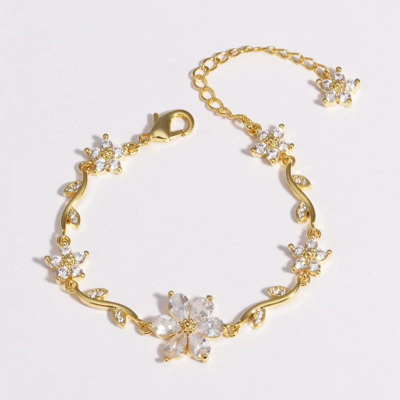 Jewelance™ BlossomBracelet 1+1 GRATIS: Blume Blütenblatt-Blossom-Mode-Armband