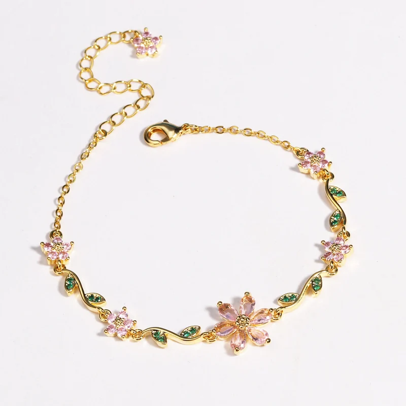 Jewelance™ BlossomBracelet 1+1 GRATIS: Blume Blütenblatt-Blossom-Mode-Armband