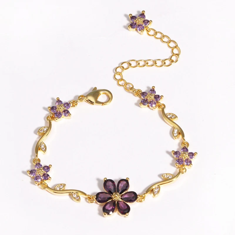 Jewelance™ BlossomBracelet 1+1 GRATIS: Blume Blütenblatt-Blossom-Mode-Armband