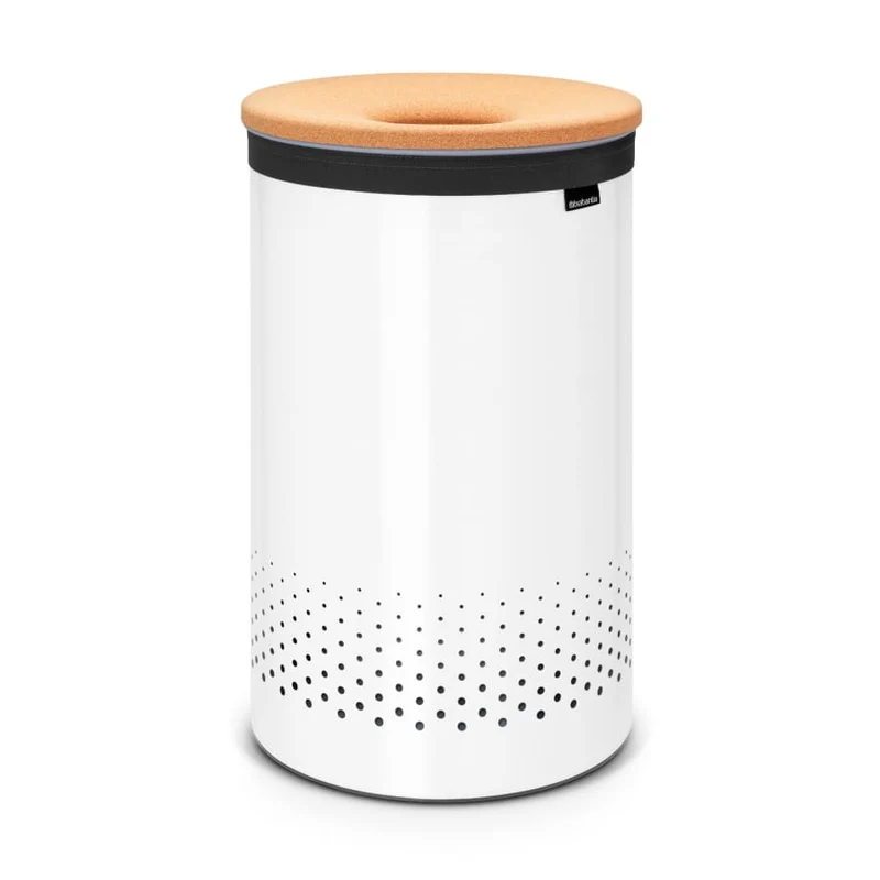 Brabantia Wäschebox mit Korkdeckel, 60 Liter