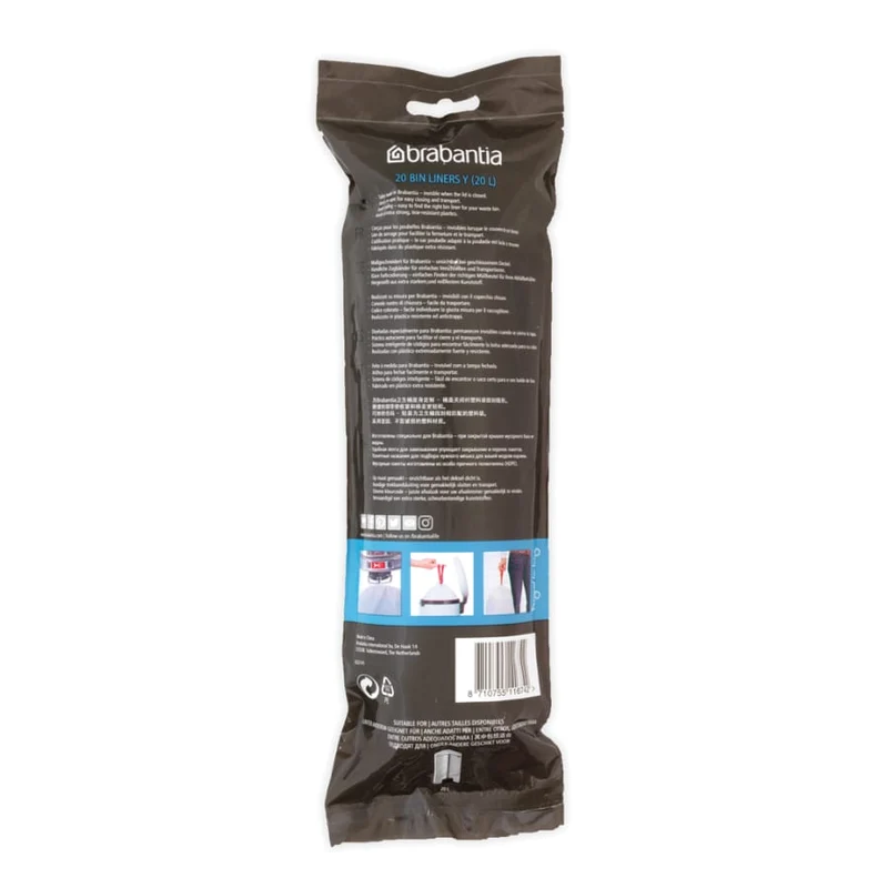 Brabantia (Y) Müllbeutel, 20 Liter