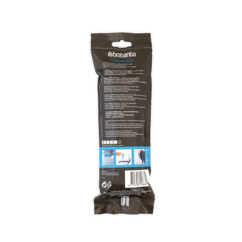 Brabantia (W) Müllbeutel, 5 Liter