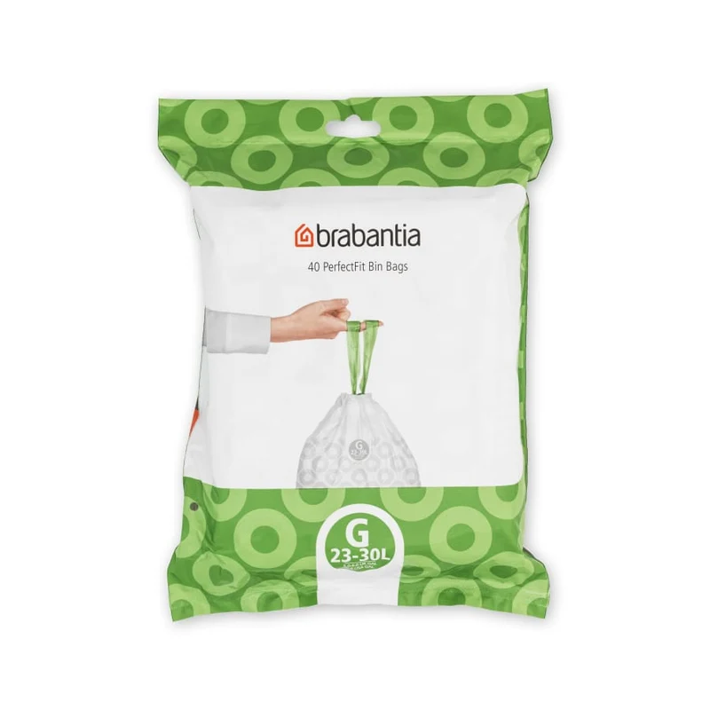 Brabantia (G) Müllbeutel, 30 Liter, Spenderpack