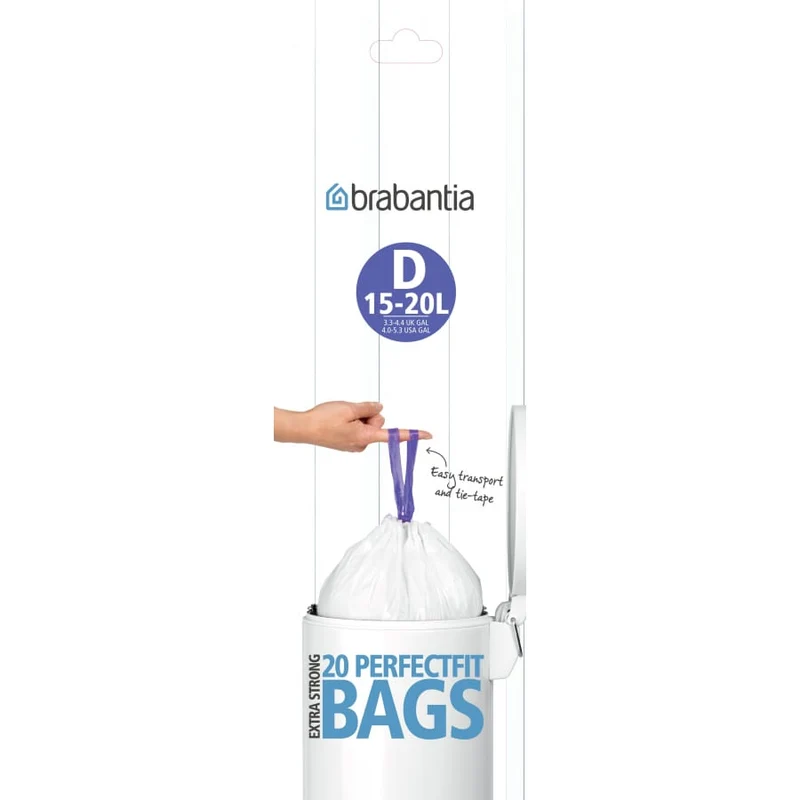Brabantia (D) Müllbeutel, 15 Liter