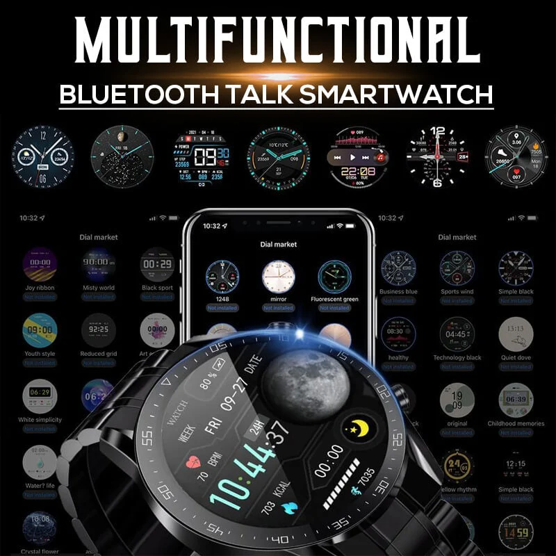 SportsWatch - Multifunktionale Unisex Bluetooth Smart Sportuhr Fitness Tracker
