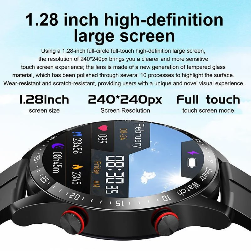 SportsWatch - Multifunktionale Unisex Bluetooth Smart Sportuhr Fitness Tracker