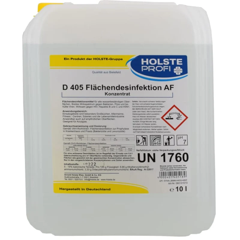 HOLSTE D 405 Flächendesinfektion AF