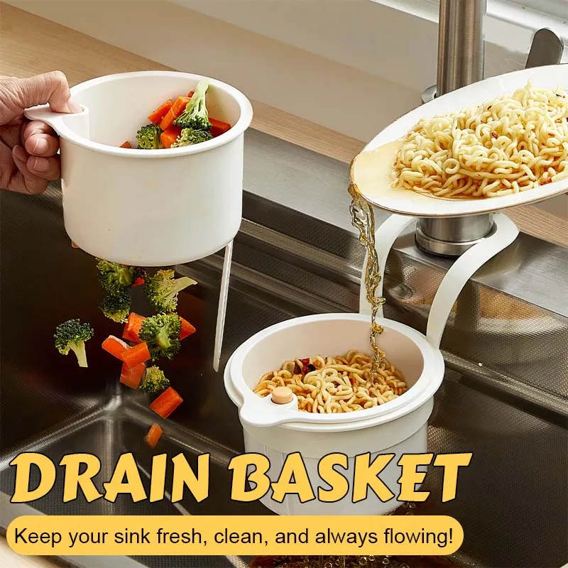 Globetrek° DrainEase: Multifunktionaler, Langlebiger, Benutzerfreundlicher Drain Ease Korb