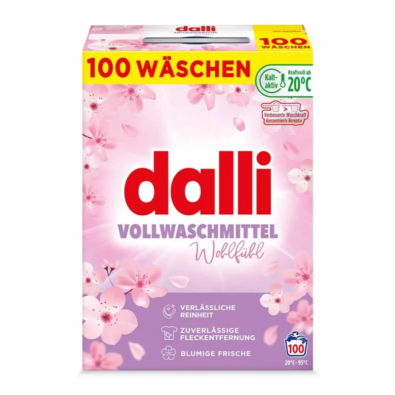 dalli Vollwaschmittel Wohlfühl Waschpulver