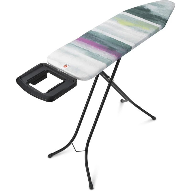 Brabantia Bügeltisch Solide Größe B, 124 x 38 cm, 7 Arbeitshöhen, Kindersicherung