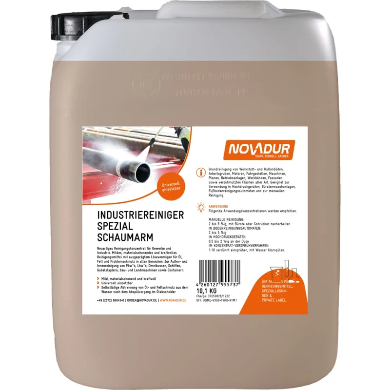 NOVADUR Industrie-Reiniger Spezial Schaumarm