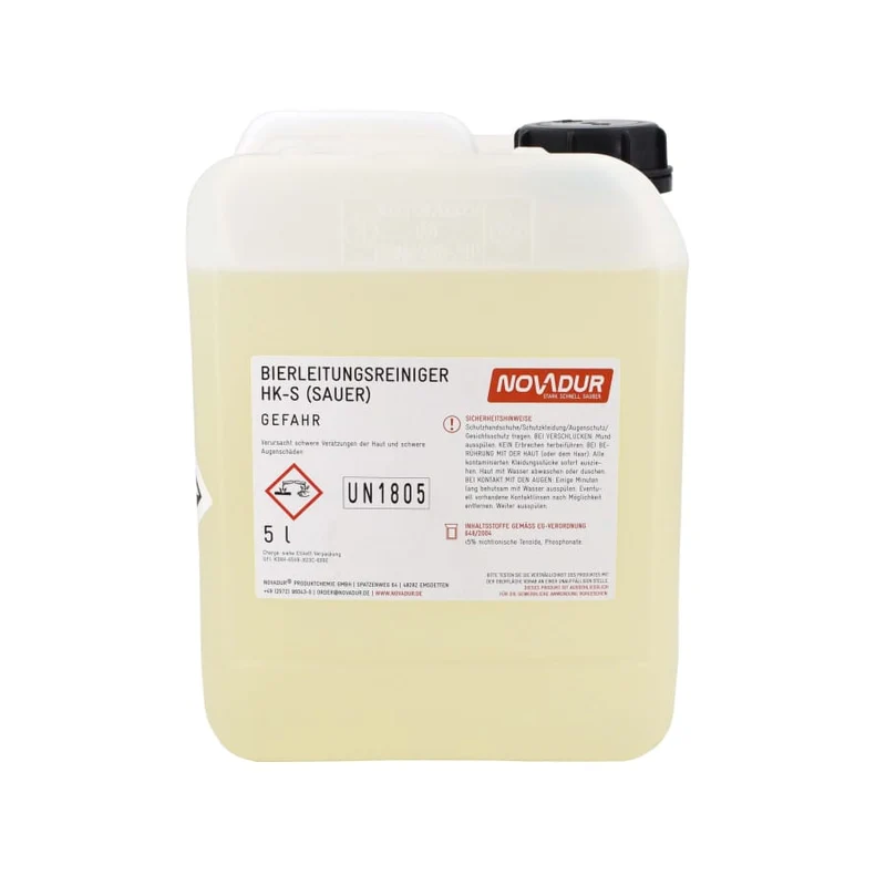 NOVADUR Bierleitungsreiniger HK-S, sauer