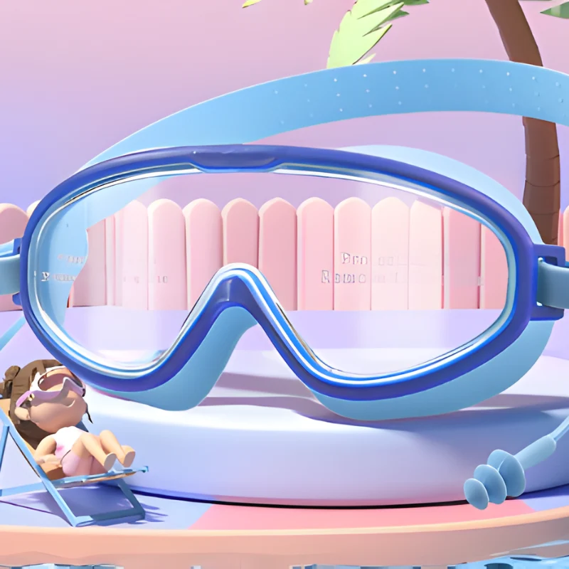 SoftGoggles 1+1 GRATIS: Großes Rahmen-Wasserdichtes Anti-Beschlag-Set Soft Goggles