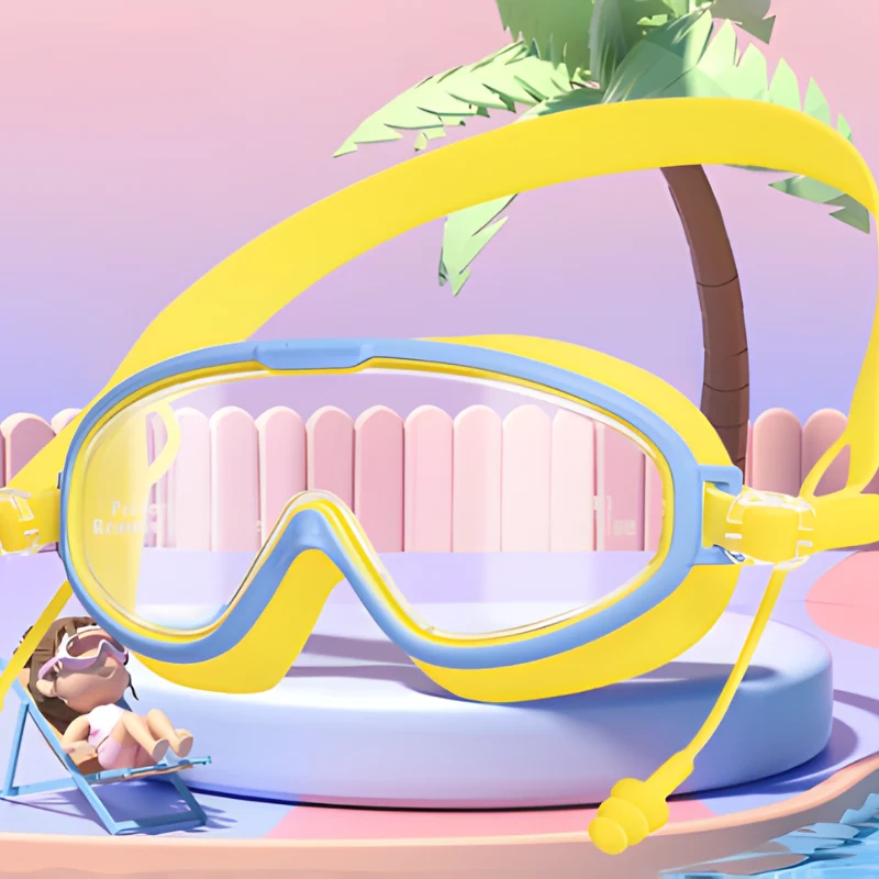 SoftGoggles 1+1 GRATIS: Großes Rahmen-Wasserdichtes Anti-Beschlag-Set Soft Goggles