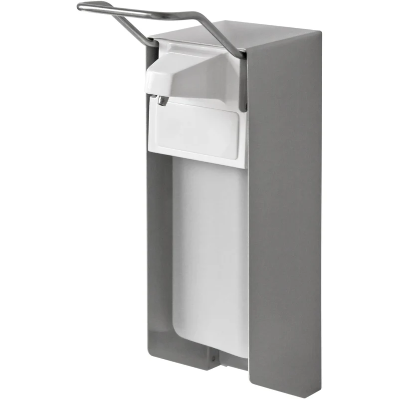 TEMDEX Desinfektionsmittel- und Seifenspender Edelstahl, 500 und 1.000 ml