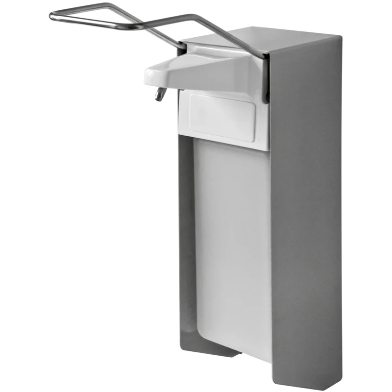 TEMDEX Desinfektionsmittel- und Seifenspender Edelstahl, 500 und 1.000 ml