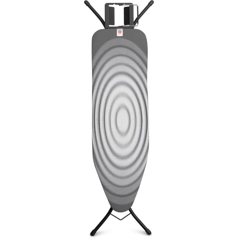 Brabantia Bügeltisch Größe B, 124 x 38 cm, Streckmetall, 4 Arbeitshöhen