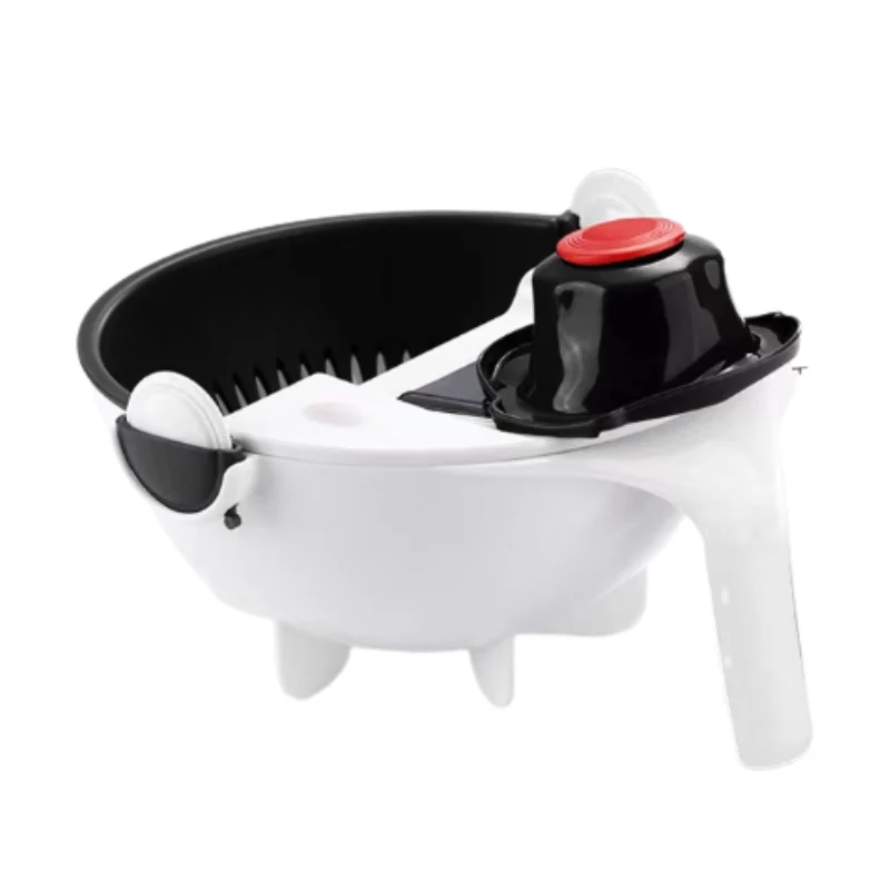 Globetrek° KitchenSlicer - Multifunktionaler Küchen Schneider Mit Korb Abfluss