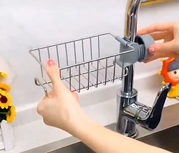Globetrek° DrainRack 1+1 GRATIS - Verstellbarer Küchenspülen- Und Badezimmerablaufregal