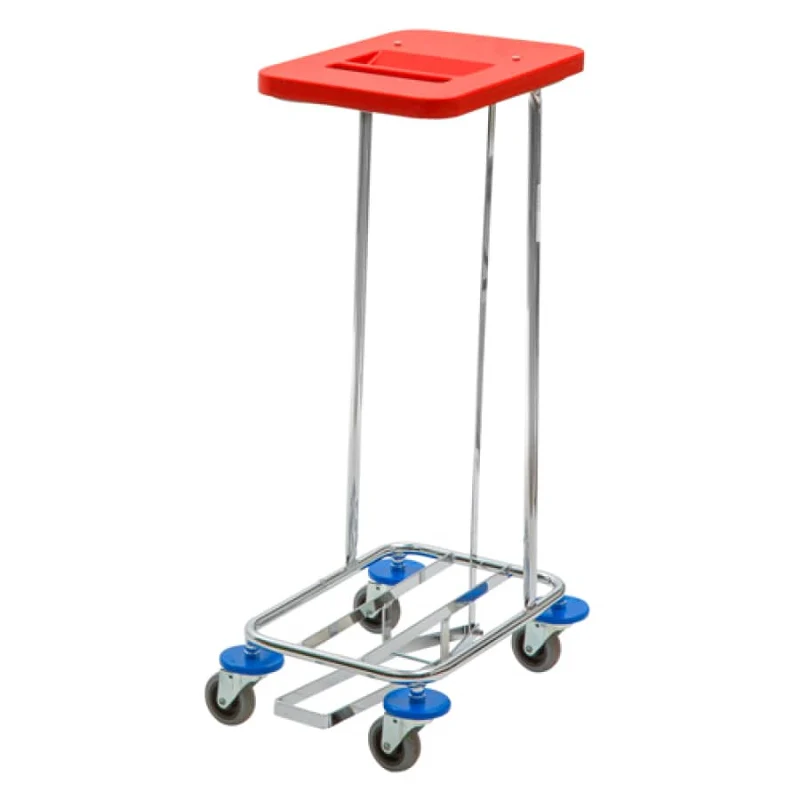 VERMOP Meditrans Wäschesammler Einfach mit Deckel und Pedal