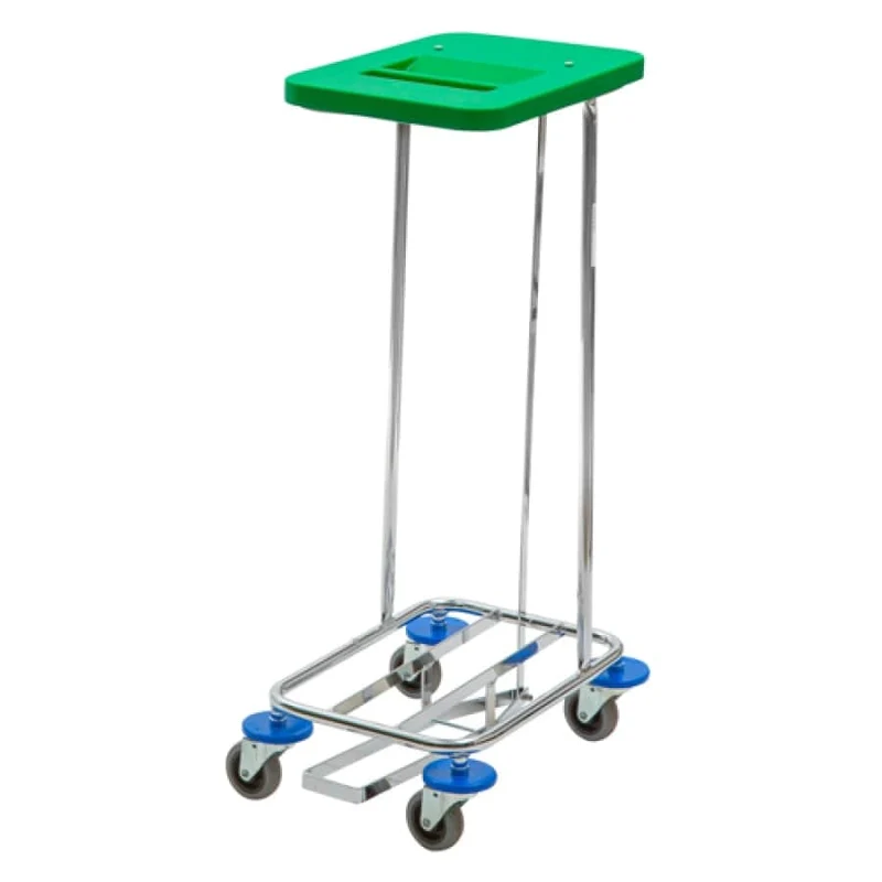 VERMOP Meditrans Wäschesammler Einfach mit Deckel und Pedal