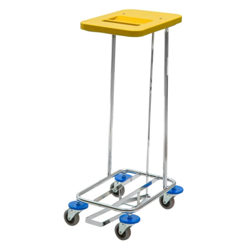 VERMOP Meditrans Wäschesammler Einfach mit Deckel und Pedal