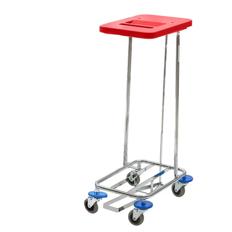 VERMOP Meditrans Wäschesammler Einfach mit Deckel und Pedal