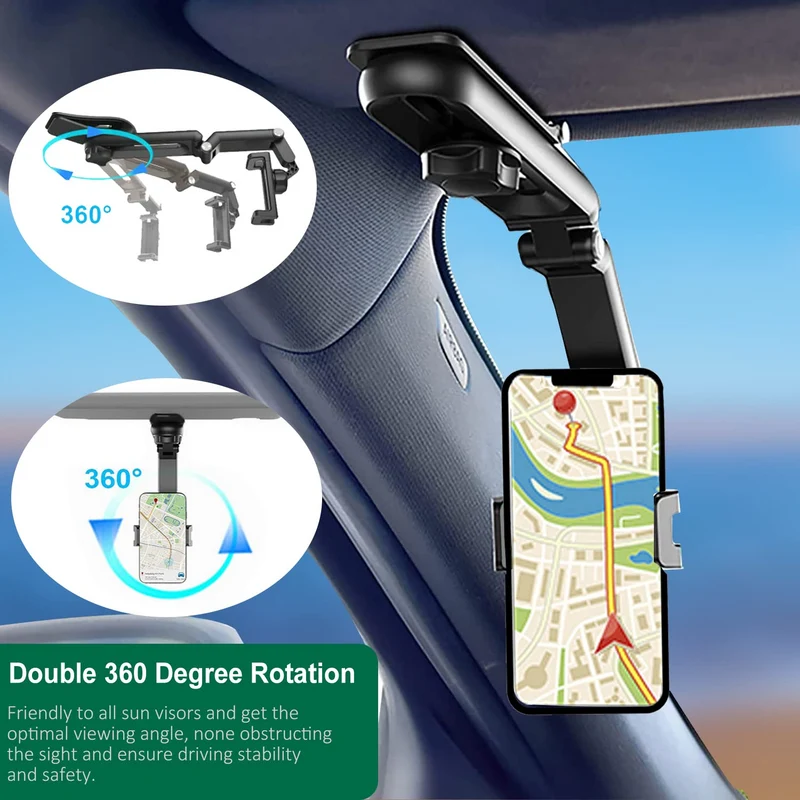 Holder360° PremiumHolder 1+1 GRATIS: Premium Verstellbarer Rotierender Handyhalter