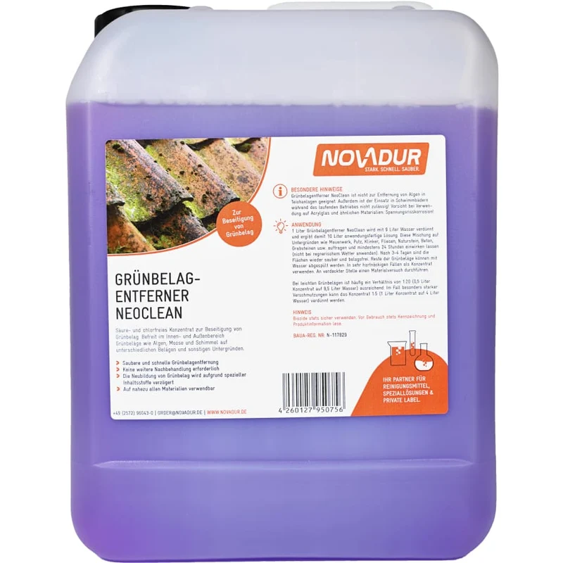 NOVADUR Grünbelagsentferner NeoClean