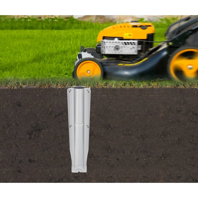 Brabantia Compact Wäschespinne, 40 Meter, mit Bodenhülse und Schutzhülle