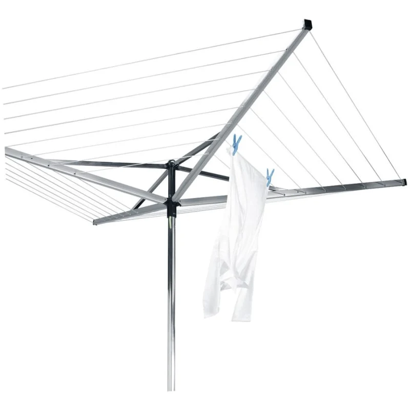 Brabantia Compact Wäschespinne, 40 Meter, mit Bodenhülse