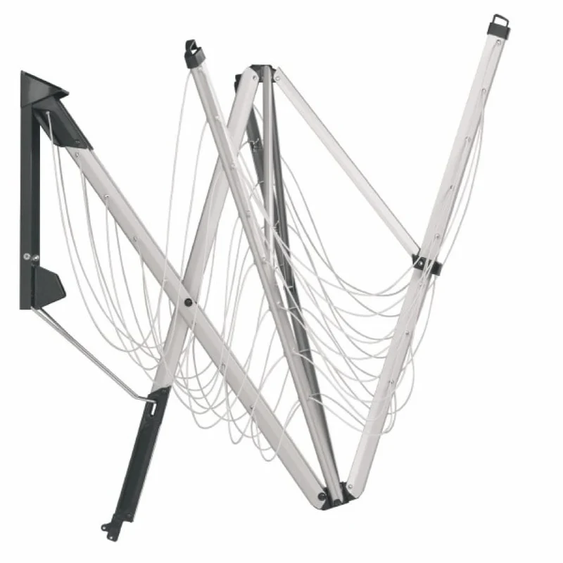 Brabantia WallFix Wand-Wäschetrockner, 24 Meter