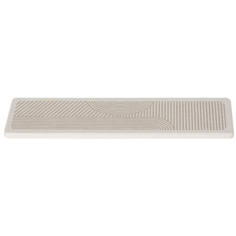 WENKO Damon Abtropfplatte Diatomit, 30 x 8 cm