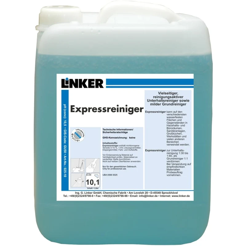 Linker Expressreiniger