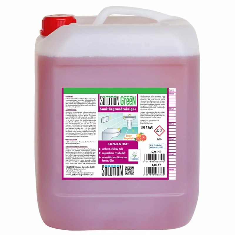 Solution GreeN Sanitärgrundreiniger Konzentrat