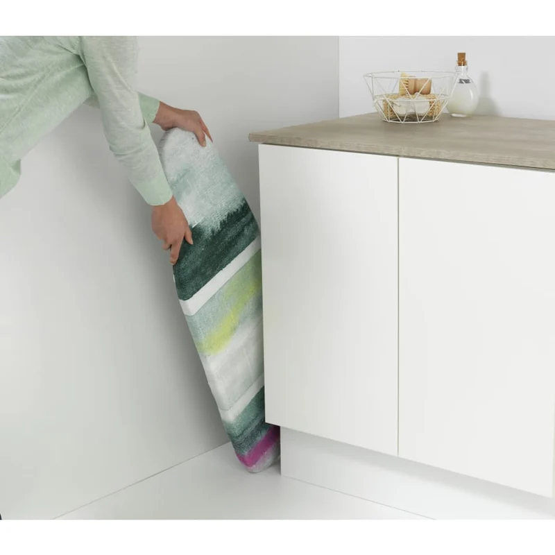 Brabantia Bügelbrett Größe S, 101,6 x 31 cm, kompakt, in Sekunden klappbar