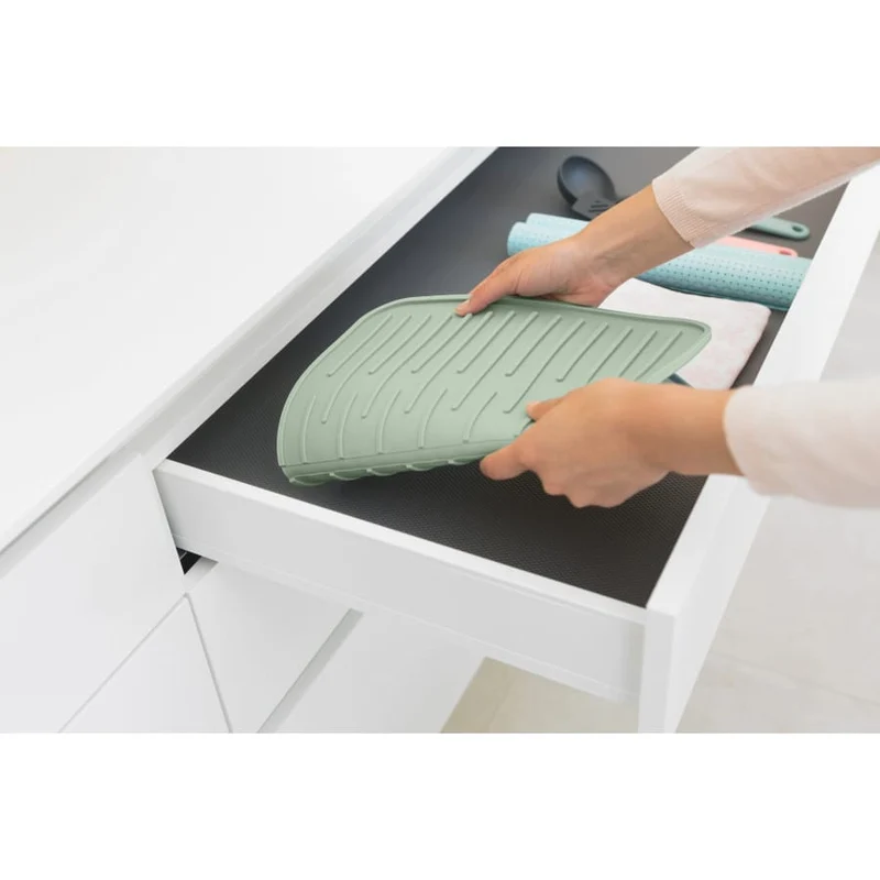 Brabantia Abtropfmatte Silikon, 32,5 x 43,8 cm
