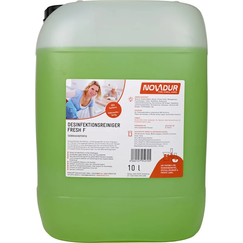 NOVADUR Desinfektionsreiniger Novadest Fresh F