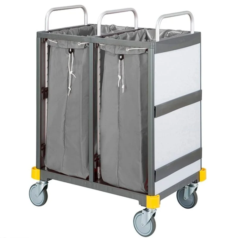 VERMOP Equipe Wäschetransportwagen 2 x 120 l