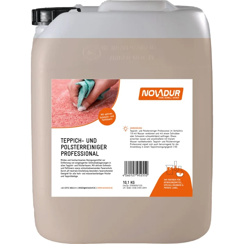 NOVADUR Teppich- und Polstershampoo Professional